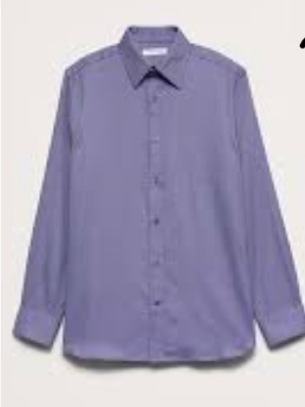 2 banana republic silky classic shirts - xxl - lavender and periwinkle - Picture 4 of 16